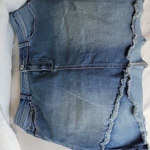 Inc jean skirt